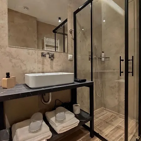 Meteora Gold And Glass *