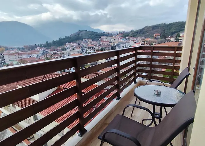 Meteora Gold And Glass *